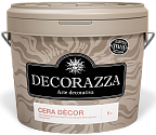 Декоративный Состав Decorazza Cera Decor 1л CD 10-42 Лессирующий, Матовый на Основе Воска / Декораза Сера Декор.