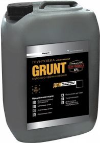 Грунтовка Укрепляющая Alpa Element Grunt 5л для Внутренних и Наружных Работ.