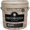 Декоративная Штукатурка Decorazza Velours 6кг Эффект Бархата / Декоразза Велюр.