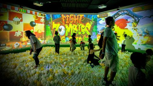 Интерактивная игровая стена Двойной набор