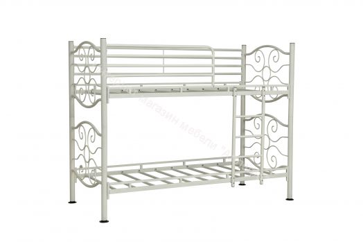 Кровать двухъярусная Эльбрус 42.10 - 02, Белый