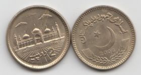 Пакистан 2 рупии 1999-2006 UNC