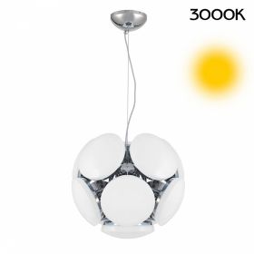 Люстра Подвесная с Диммером Citilux Тамбо CL716221Wz LED Хром / Ситилюкс.