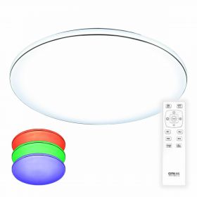 Светильник с Пультом Citilux Лаконика CL725900G LED RGB 	Белый / Ситилюкс.