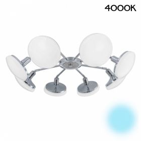 Люстра Поворотная с Диммером Citilux Тамбо CL716281Nz LED Хром / Ситилюкс.
