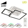 Люстра Светодиодная с Пультом Citilux Тринити CL238231E RGB Белый, Черный / Ситилюкс.