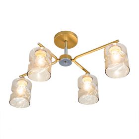 Люстра Потолочная Citilux Клод CL137142 Золото / Ситилюкс.