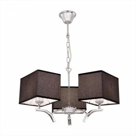Люстра с Чёрными Абажурами Citilux Эвора Квадро CL460232 / Ситилюкс.