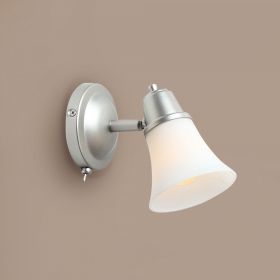 Спот с Выключателем Citilux Трек Модерн CL560511 Серебро / Ситилюкс.