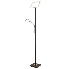 Торшер с Диммером Citilux Харди CL802015 LED Кофейный / Ситилюкс.