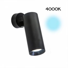 Светильник Накладной Поворотный Citilux Тубус CL01B121N LED Чёрный / Ситилюкс.
