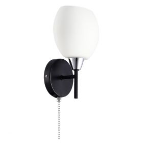 Бра с Выключателем Citilux Флорида CL148315 Чёрное / Ситилюкс.