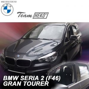 Дефлекторы окон BMW 2 F46 Gran Tourer Heko (Польша) - арт 11161