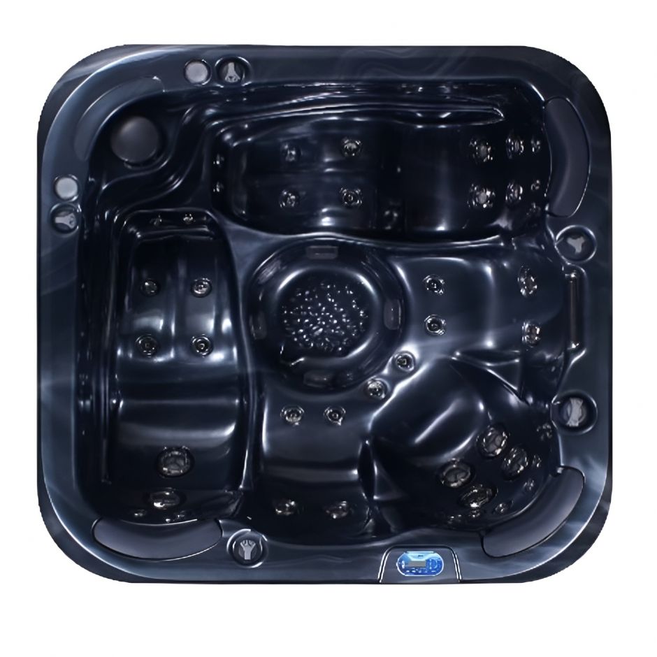 Изображение Квадратный гидромассажный СПА бассейн BestSpas Cyprus 200х200