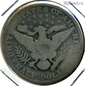 США 1/2 доллара 1900