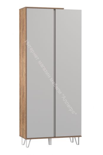 Шкаф для одежды 58.17 Гавана, Кейптаун/Серый