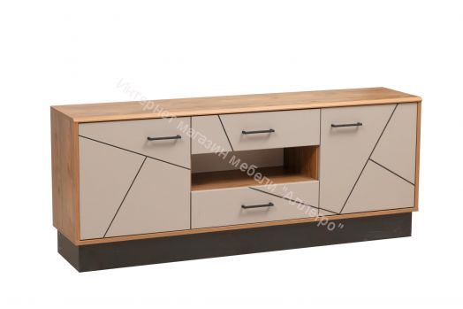 Тумба под ТВ 54.04 Гамма 1600 мм, Таксония/Грей