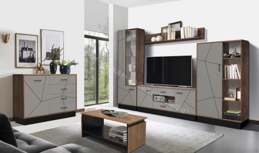 Комод 54.08 Гамма 1200 мм, Таксония/Грей