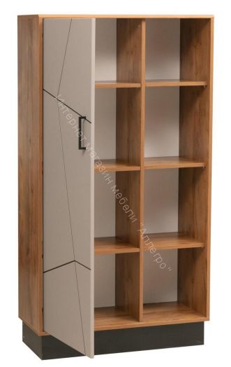 Шкаф комбинированный 54.06 Гамма, Таксония/Грей