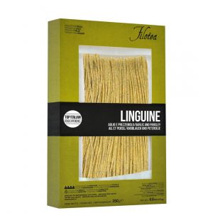 Лингвине яичные с чесноком и петрушкой Filotea Linguine Aglio e Prezzemolo 250 г - Италия