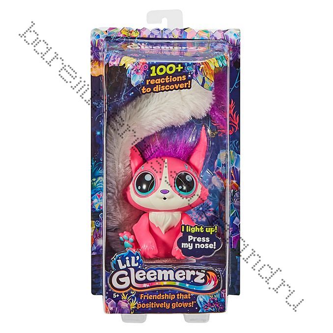 Lil' Gleemerz Лемур Adorbrite от Mattel цвет розовый