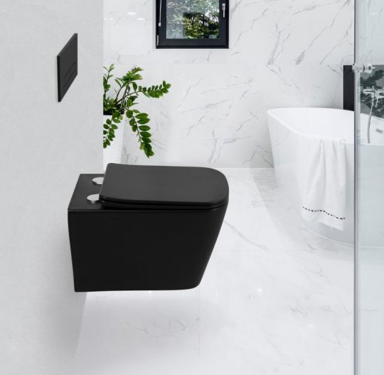 Фото Подвесной унитаз BelBagno Ardente-C BB3202CHR-MB