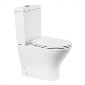 Безободковый унитаз-компакт BelBagno ACQUA BB340CPR ФОТО