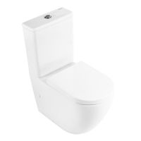 Бесшумный унитаз компакт BelBagno Sfera-R BB2141CPR схема 11