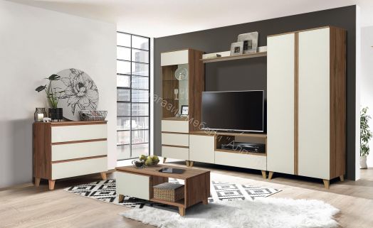 Тумба 53.06 Авалон, Дуб вотан/Белый