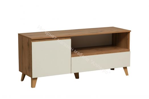 Тумба под ТВ 53.07 Авалон, Дуб вотан/Белый