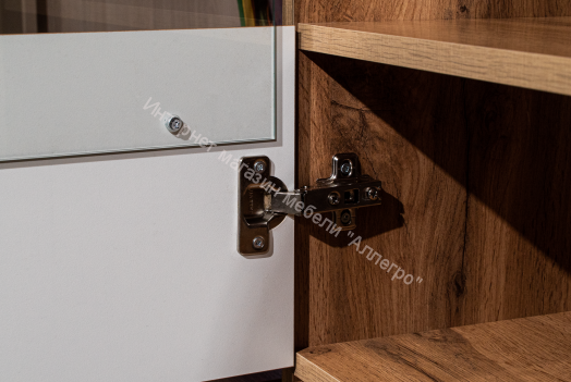 Шкаф для белья 53.03 Авалон, Дуб вотан/Белый