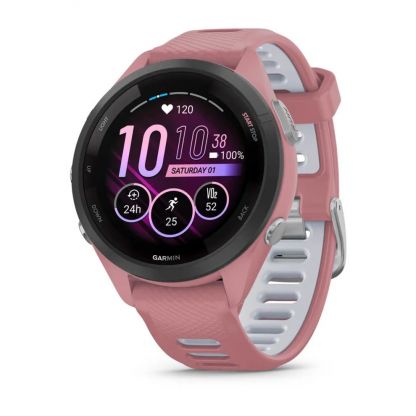 Умные часы Garmin FORERUNNER 265S розовый фото