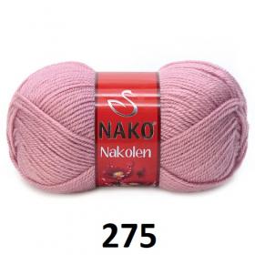 фото Пряжа Nako NAKOLEN 241 розовый меланжевый