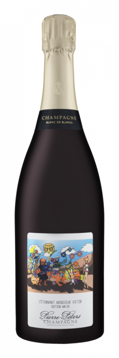 Champagne Pierre Peters l'Etonnant Moncieur Victor Brut Grand Cru, 0.75 л.