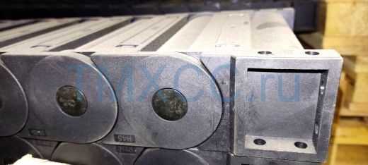 Гибкий кабель канал 45х150 R150 TMX4550.150.150 закрытый