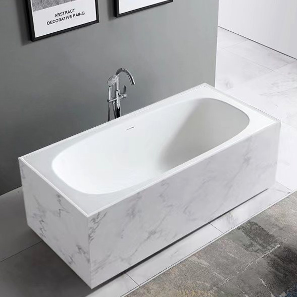 Ванна из искусственного камня ABBER Blitz AS9501GB 180х85