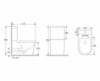 Унитаз-компакт ABBER Bequem AC1112 схема 11