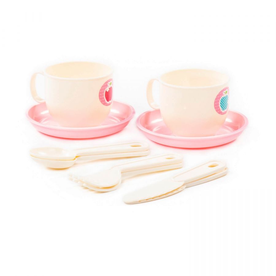 Набор детской посуды "Минутка" на 2 персоны (V6) (10 элементов) (в сеточке)