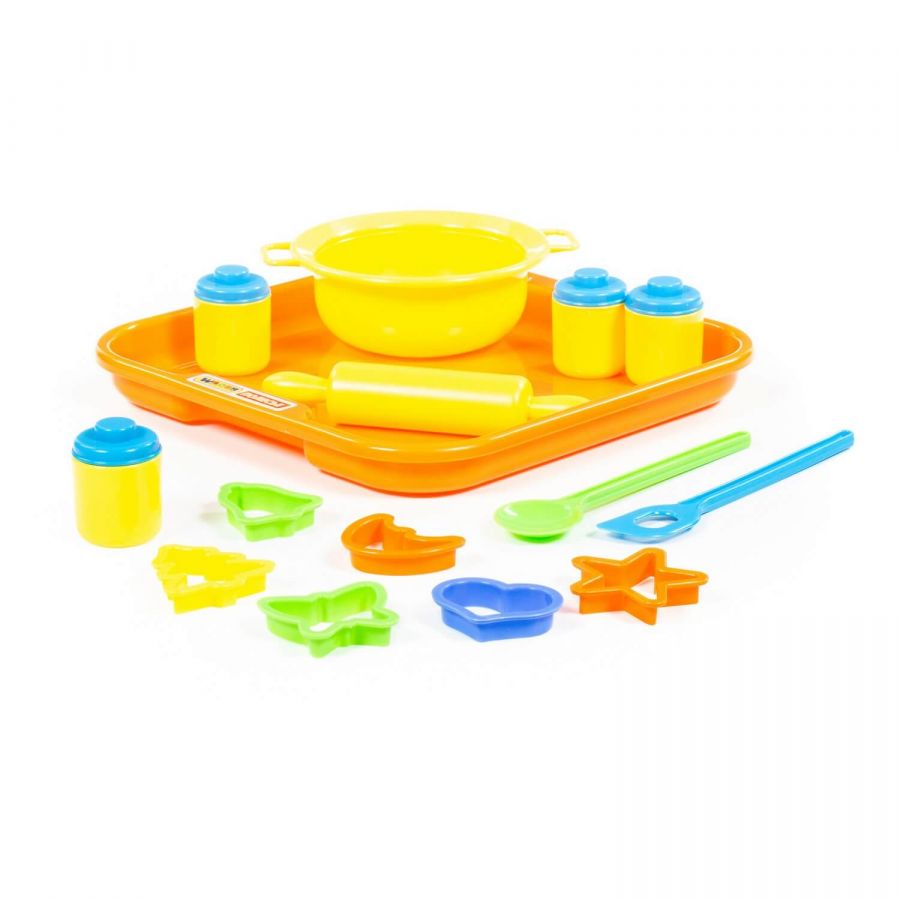 Набор детской посуды для выпечки №1 с подносом