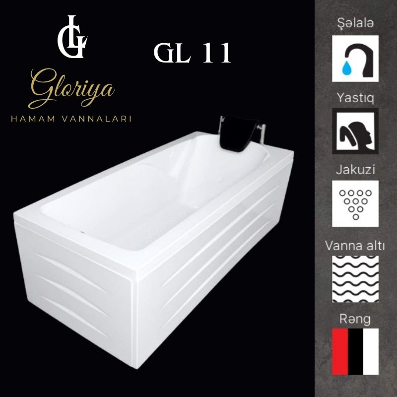 GLORİYA düz vannaları GL11 - 170*75 sm