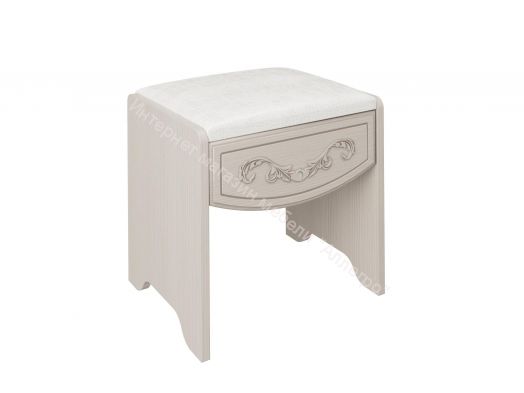 Банкетка Каролина (Патина), Вудлайн кремовый/Сандал белый