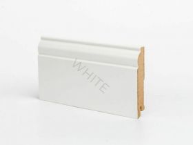 Плинтус Напольный МДФ Ликорн W04-100 Белый В100хТ16хД2050 мм DeArtio*
