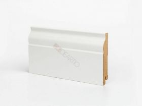 Плинтус Напольный МДФ Ликорн U105-100 Белый В100хТ16хД2050 мм DeArtio.