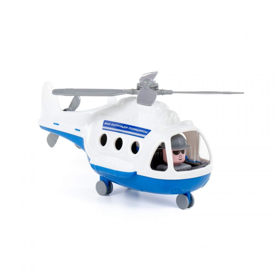 Вертолёт - полиция "Альфа" (в сеточке) (KZ)