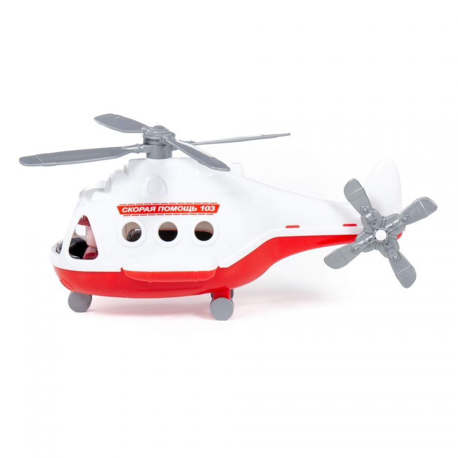 Вертолёт - скорая помощь "Альфа" (в сеточке)