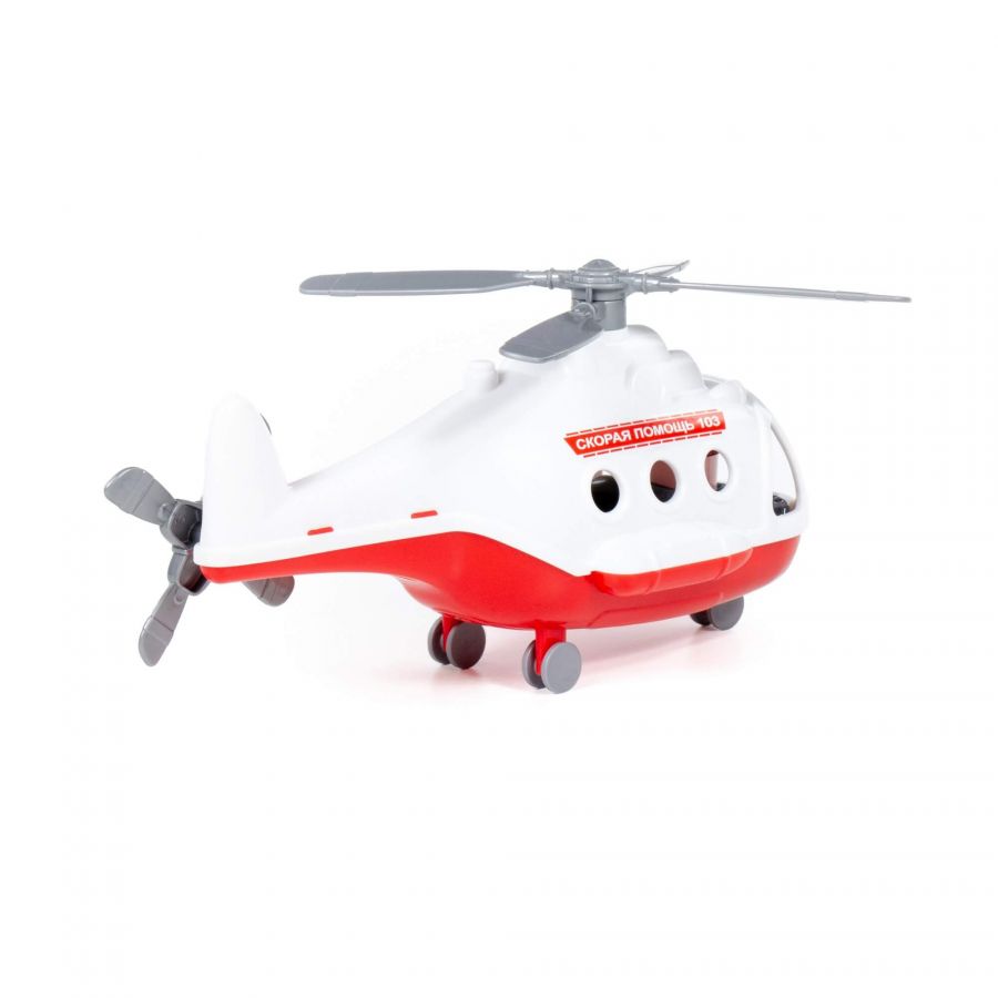Вертолёт - скорая помощь "Альфа" (в сеточке)