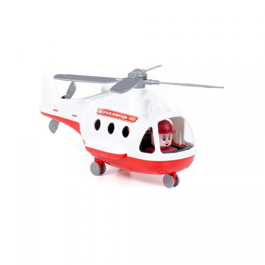 Вертолёт - скорая помощь "Альфа" (в сеточке)
