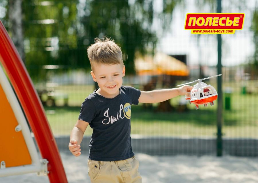 Вертолёт - скорая помощь "Альфа" (в коробке)