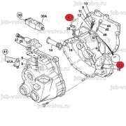 Трубка подачи масла 4WD [830/11842] для механической КПП (2002-2010) на 3CX, 3CX Super, 4CX 