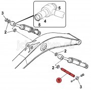 Палец в ушко штока г/цилиндра стрелы [JLV0936] для JCB JS160W 